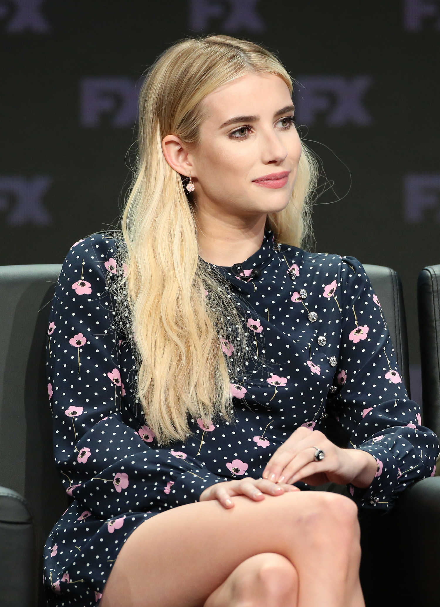 Emma Roberts Arrives at American Horror Story: Apocalypse Panel at Summer TCA 2018 ...