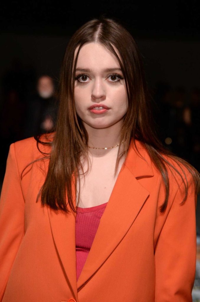 Aimee Lou Wood Attends the House of Holland Fashion Show During 2019