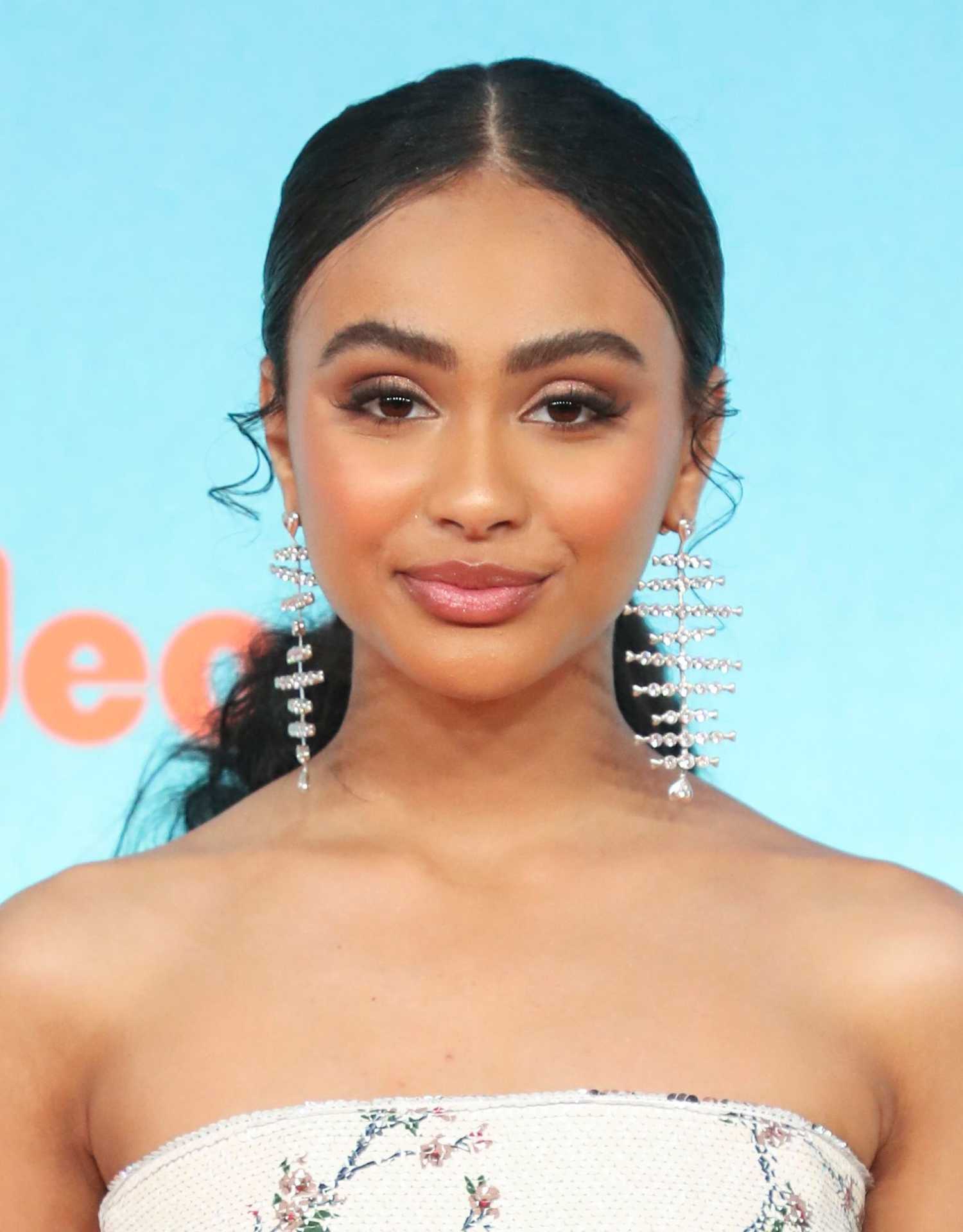 Daniella Perkins Attends 2019 Kids Choice Awards at Galen Center in LA