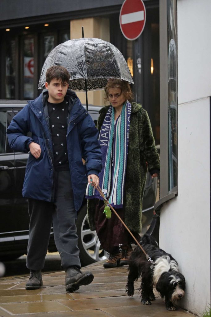 Helena Bonham Carter Was Seen Out with Her Son Billy ...