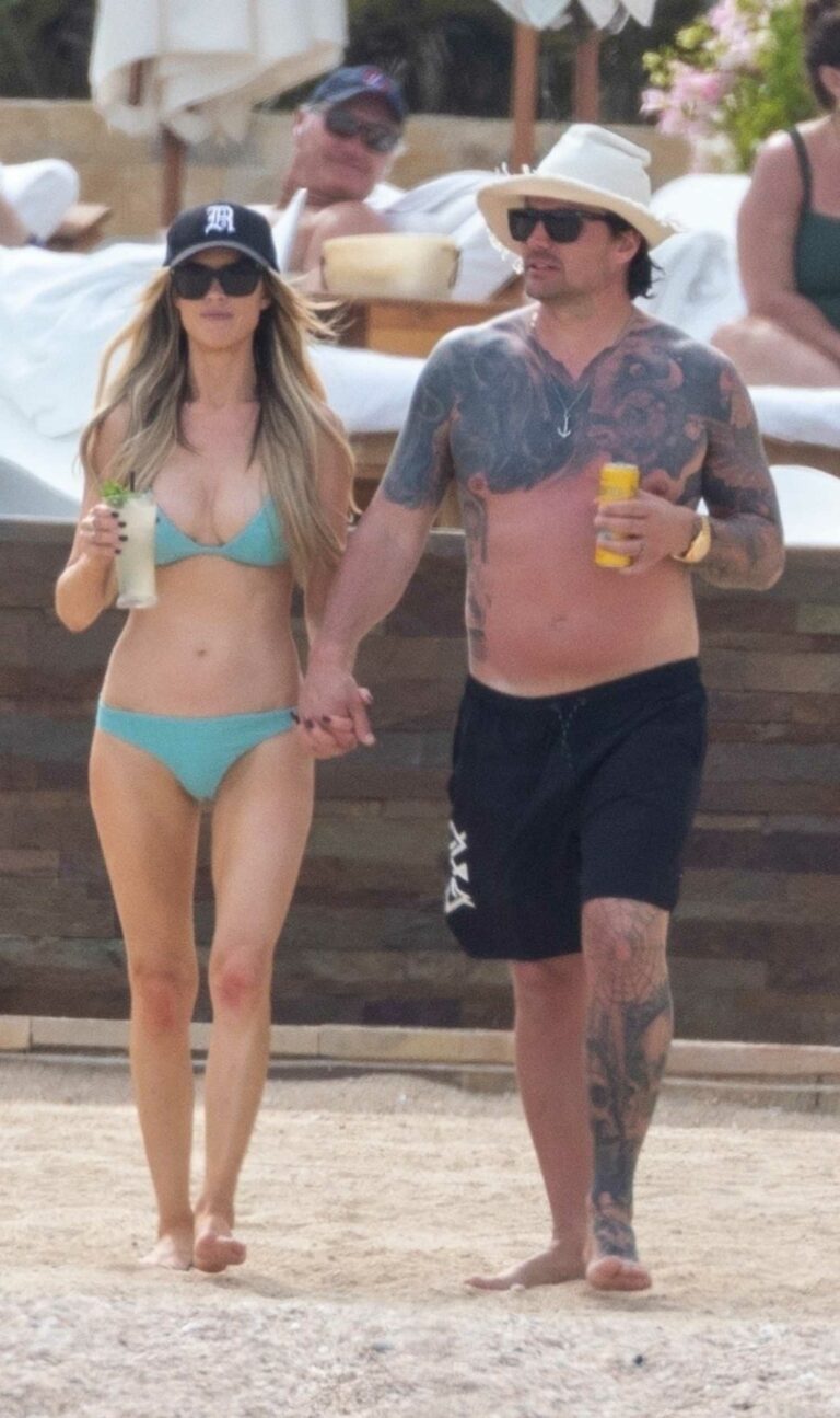 Christina Haack In A Baby Blue Bikini Was Seen Out With Josh Hall On