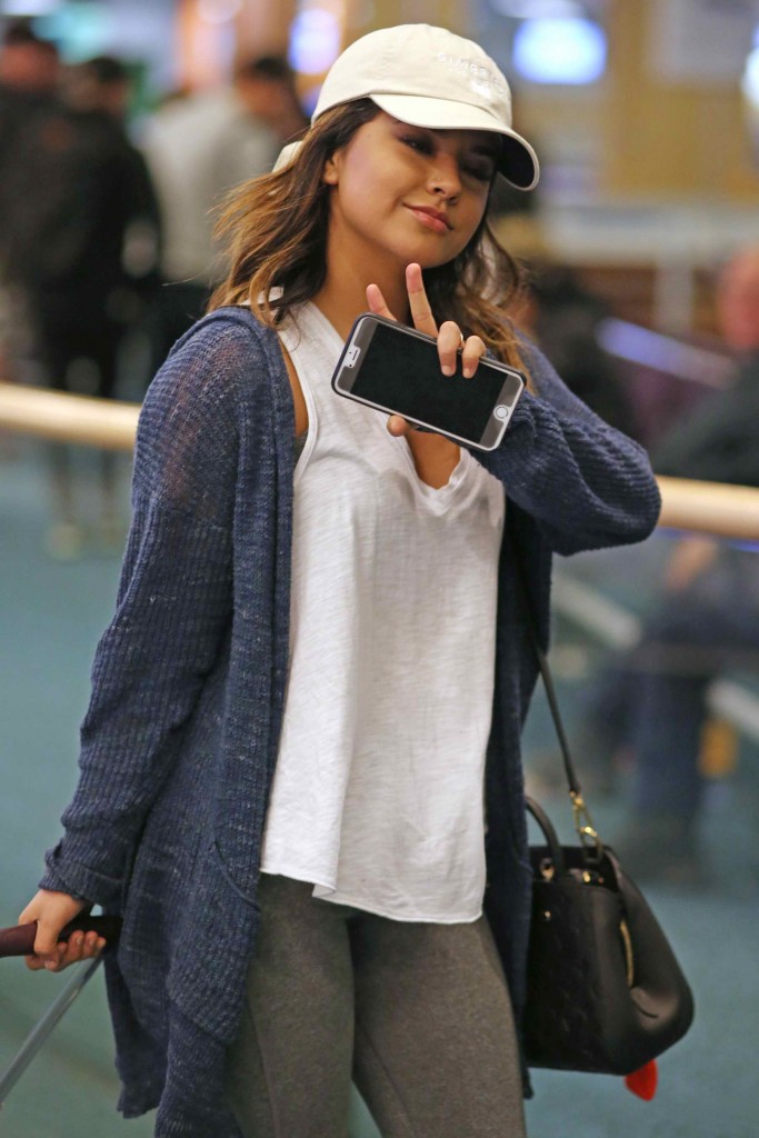 Becky G Arrives in Vancouver-2