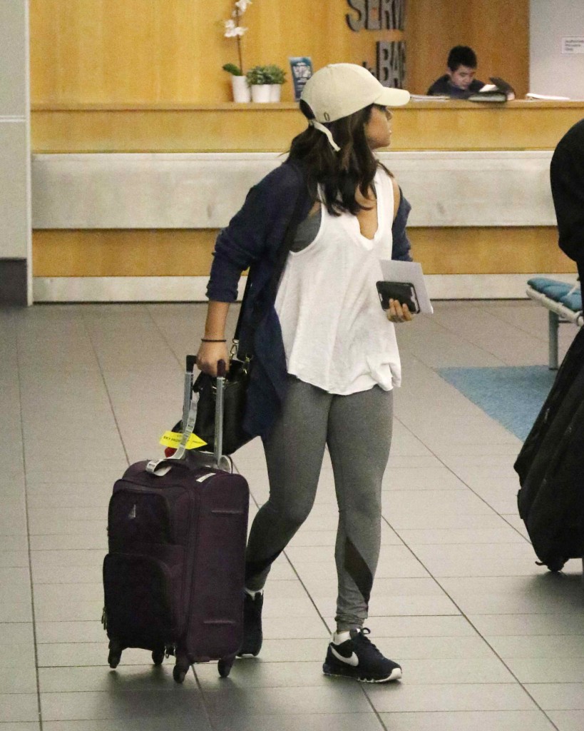 Becky G Arrives in Vancouver-4