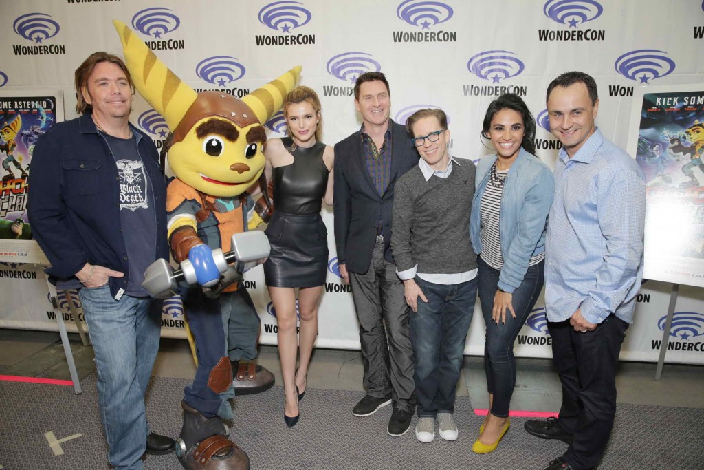 Bella Thorne at the Ratchet and Clank Wondercon Presentation in Los Angeles-4