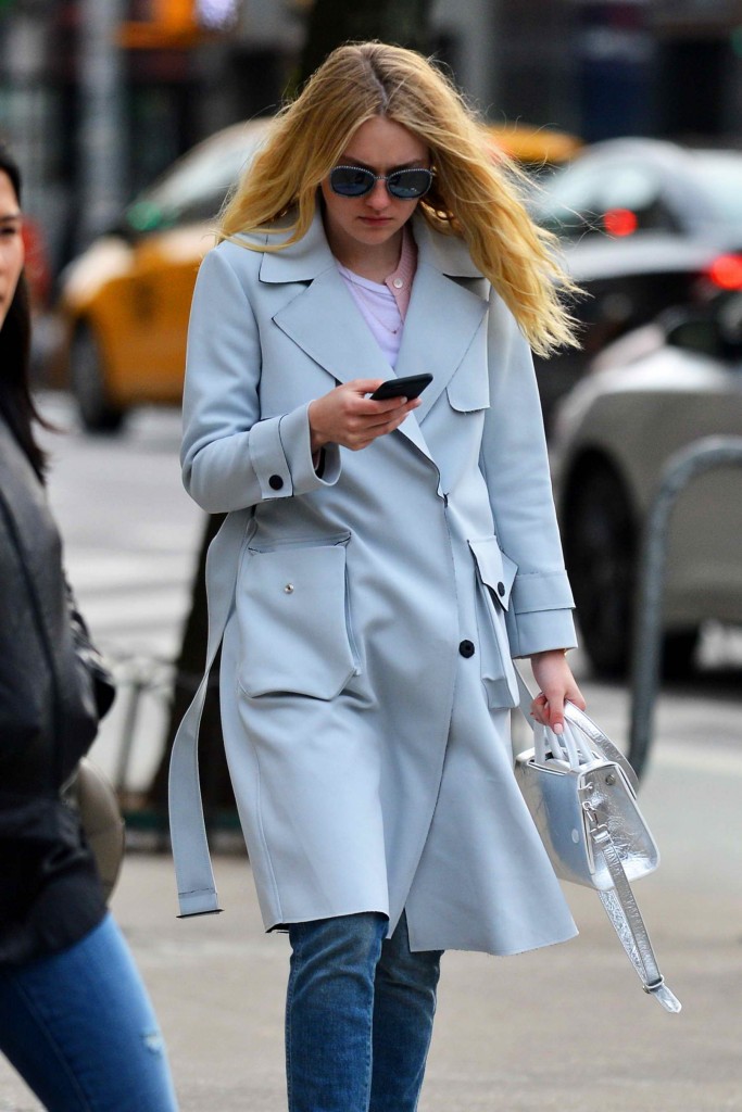 Dakota Fanning Out and About in New York-3