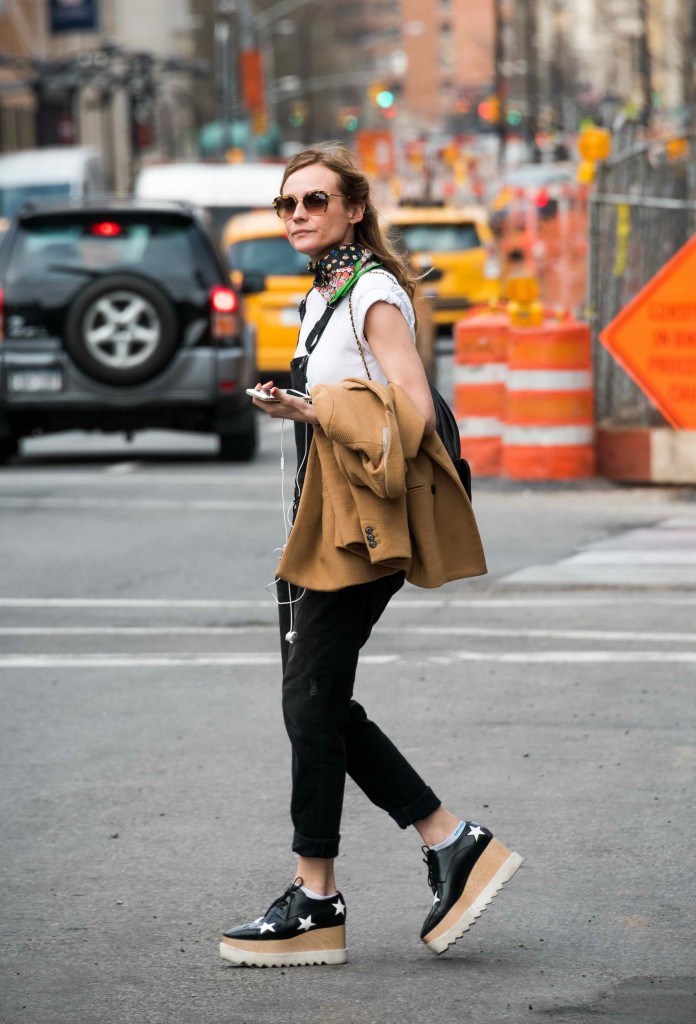 Diane Kruger Out and About in New York-3