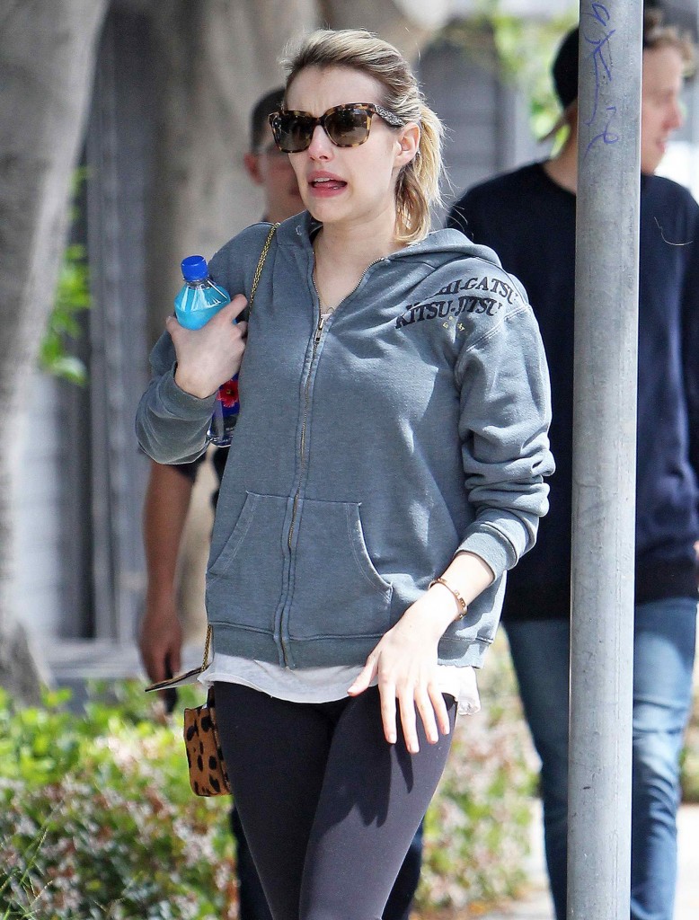 Emma Roberts Out in Los Angeles-1