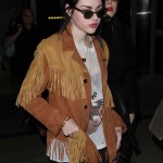 Frances Bean Cobain Arrives at LAX Airport in Los Angeles