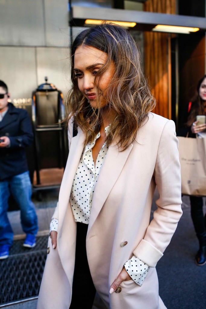 Jessica Alba Out and About in New York-1