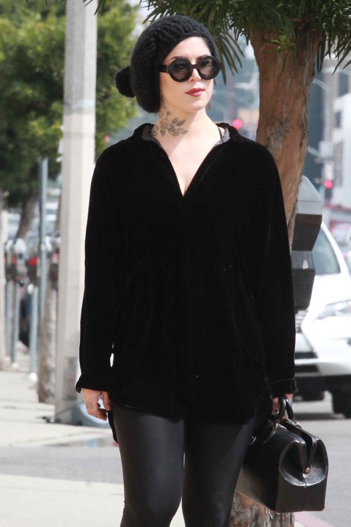 Kat Von D Out in Beverly Hills-4