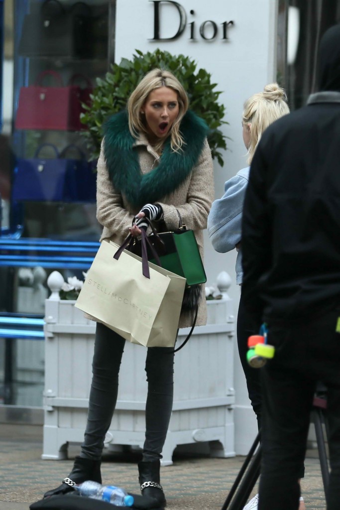 Stephanie Pratt on the Set of New Made In Chelsea in West London-4