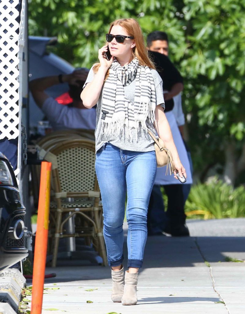 Amy Adams Leaves La Conversation in Beverly Hills-2