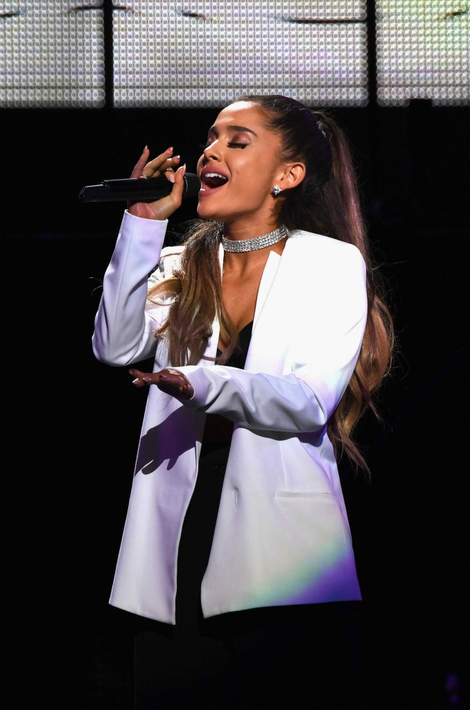 Ariana Grande Performing at the T-Mobile Arena-5