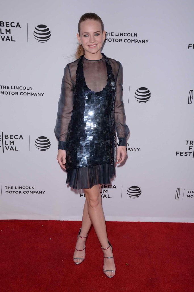 Britt Robertson at the Mr. Church Premiere During 2016 Tribeca Film Festival in New York-1