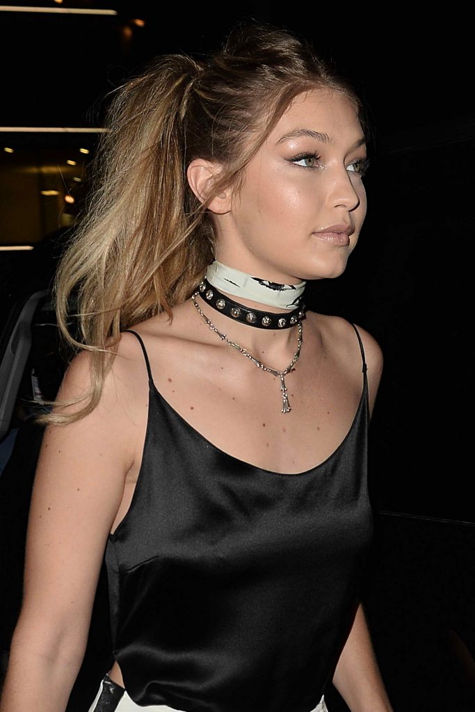 Gigi Hadid Arrives at The Nice Guy Club in West Hollywood-3