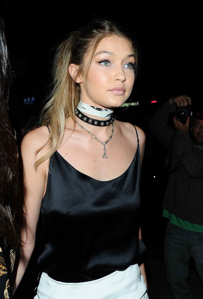 Gigi Hadid Arrives at The Nice Guy Club in West Hollywood-4