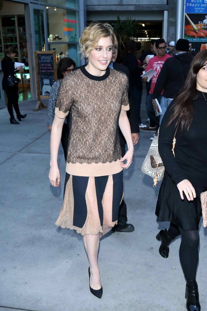 Greta Gerwig Arrives for a Special Screening of Maggie's Plan in Hollywood-1