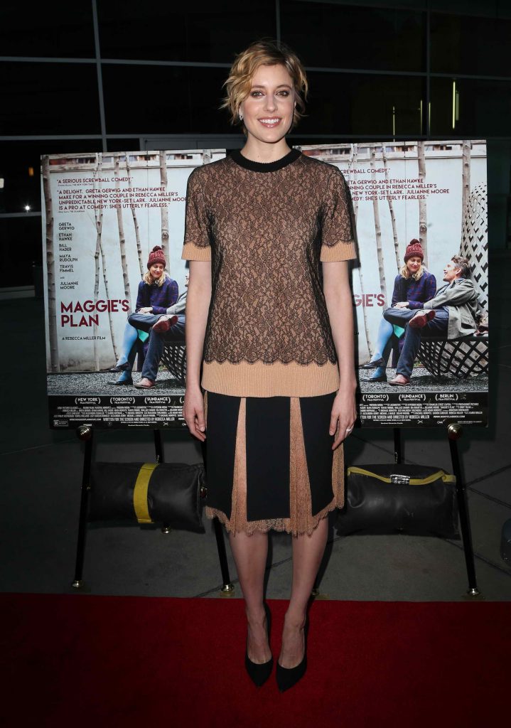 Greta Gerwig Arrives for a Special Screening of Maggie's Plan in Hollywood-4