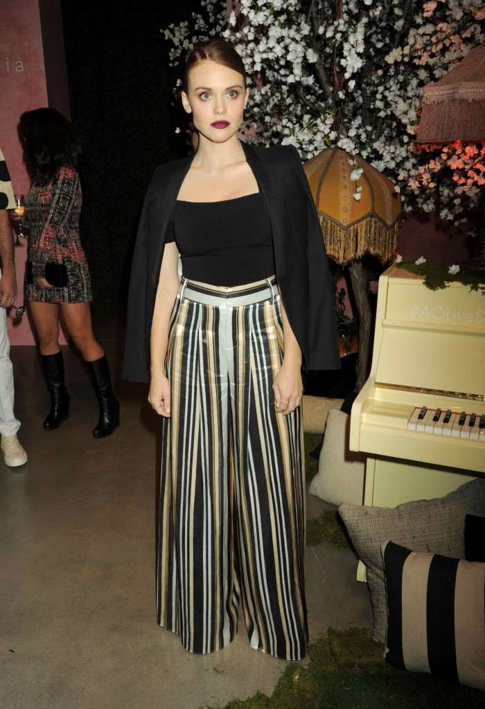 Holland Roden at Alice + Olivia by Stacey Bendet and Neiman Marcus See-Now-Buy-Now Runway Show in LA-2
