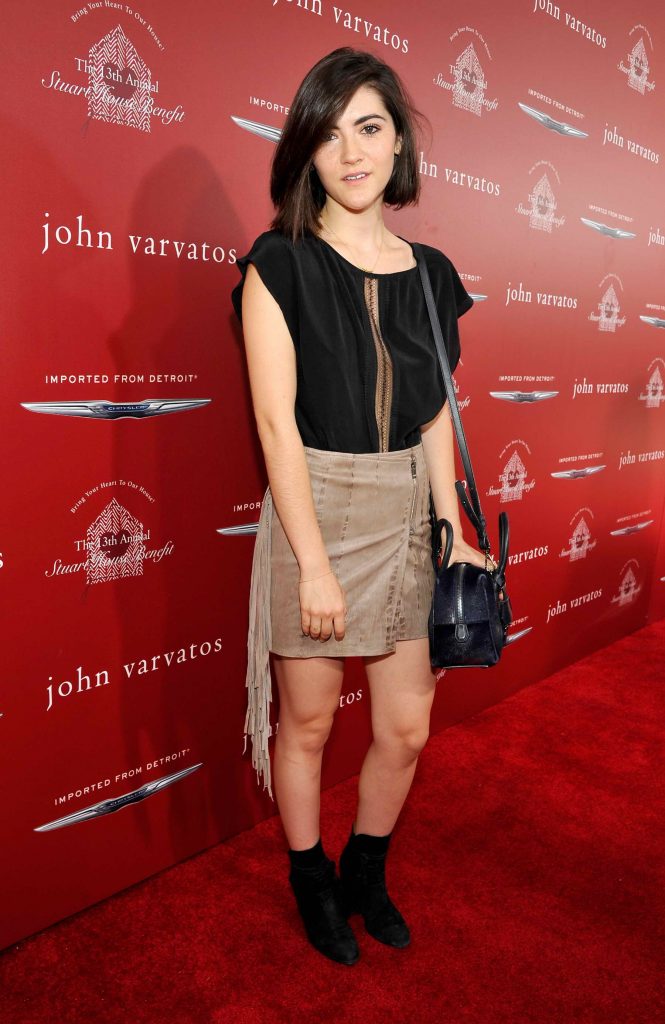 Isabelle Fuhrman at the John Varvatos 13th Annual Stuart House Benefit in Los Angeles-2
