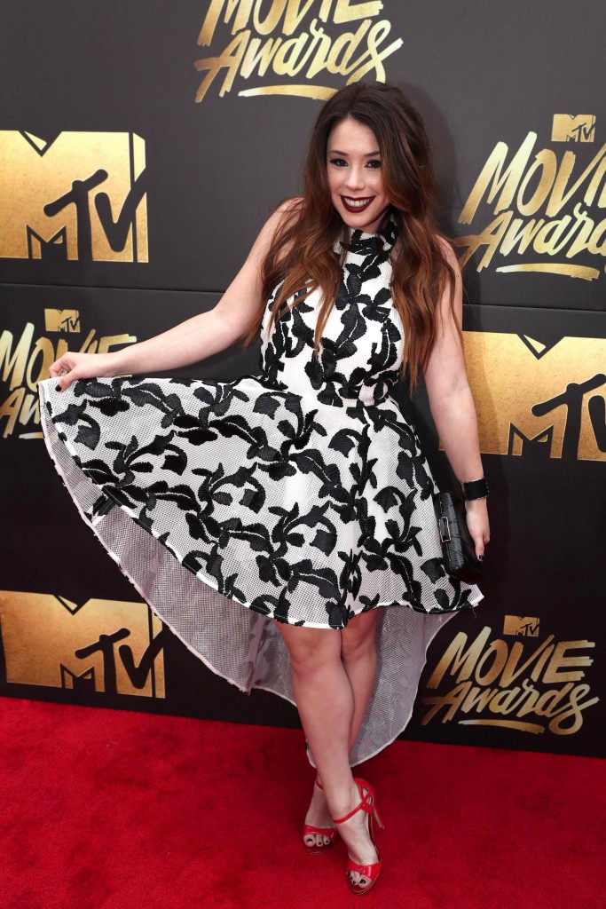 Jillian Rose Reed at 2016 MTV Movie Awards in Burbank-2