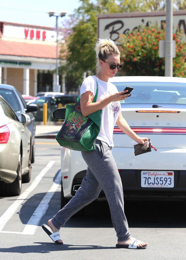 Kaley Cuoco Pickes up Some Groceries in Los Angeles-4