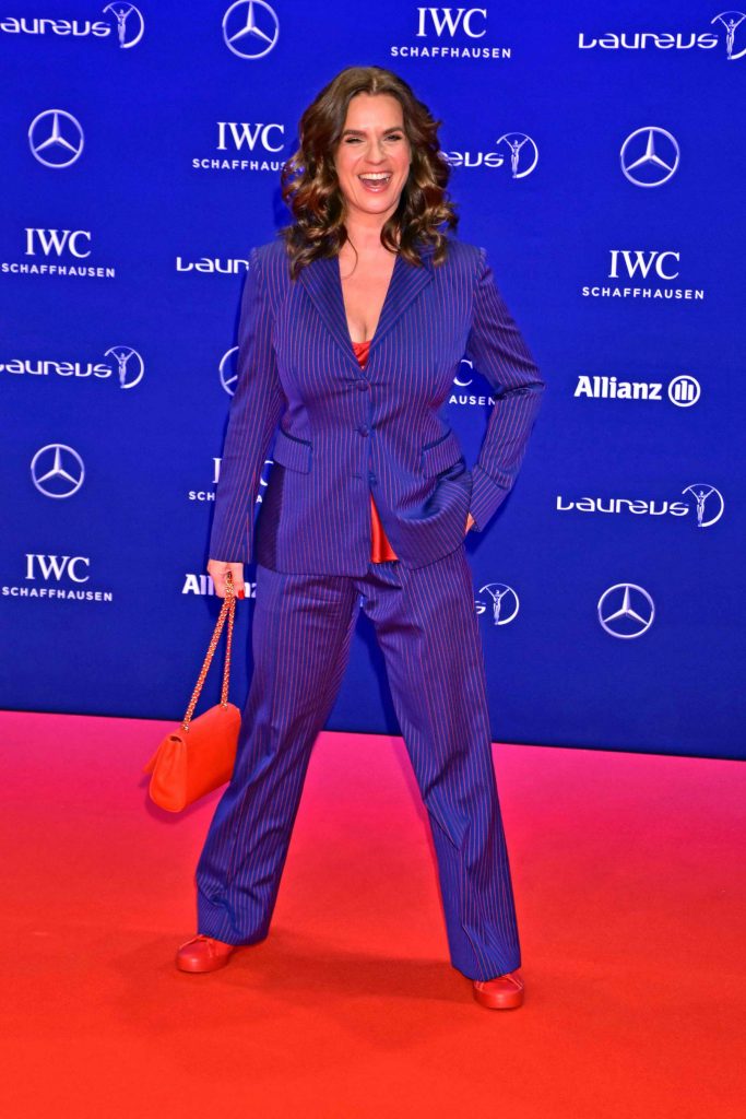 Katarina Witt at the Laureus World Sports Awards at Messe in Berlin-2