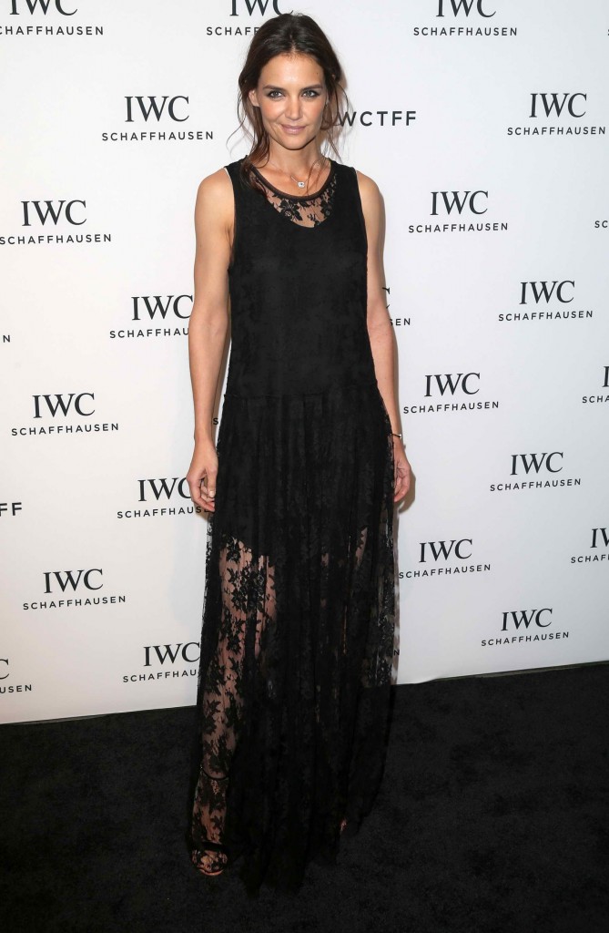 Katie Holmes at 4th Annual IWC Schaffhausen For The Love Of Cinema Dinner in New York City-3