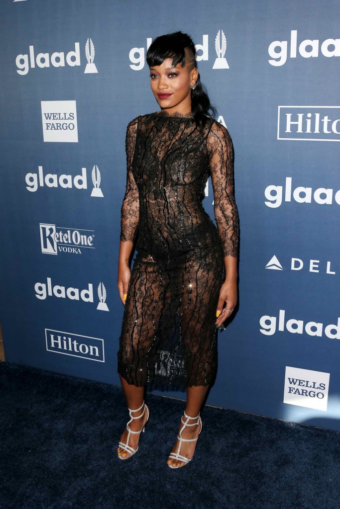 Keke Palmer at 27th Annual GLAAD Media Awards in Beverly Hills-3