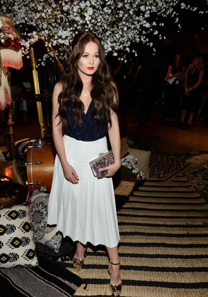 Kelli Berglund at Alice + Olivia by Stacey Bendet and Neiman Marcus See-Now-Buy-Now Runway Show in LA-2
