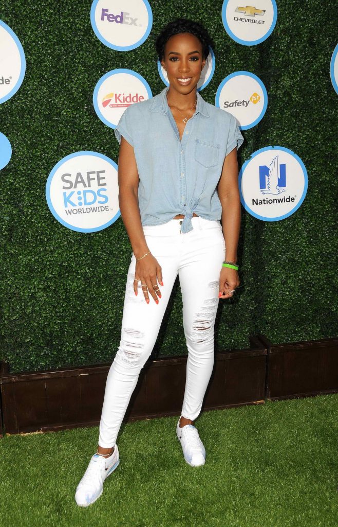 Kelly Rowland at the Safe Kids Day in Los Angeles-2