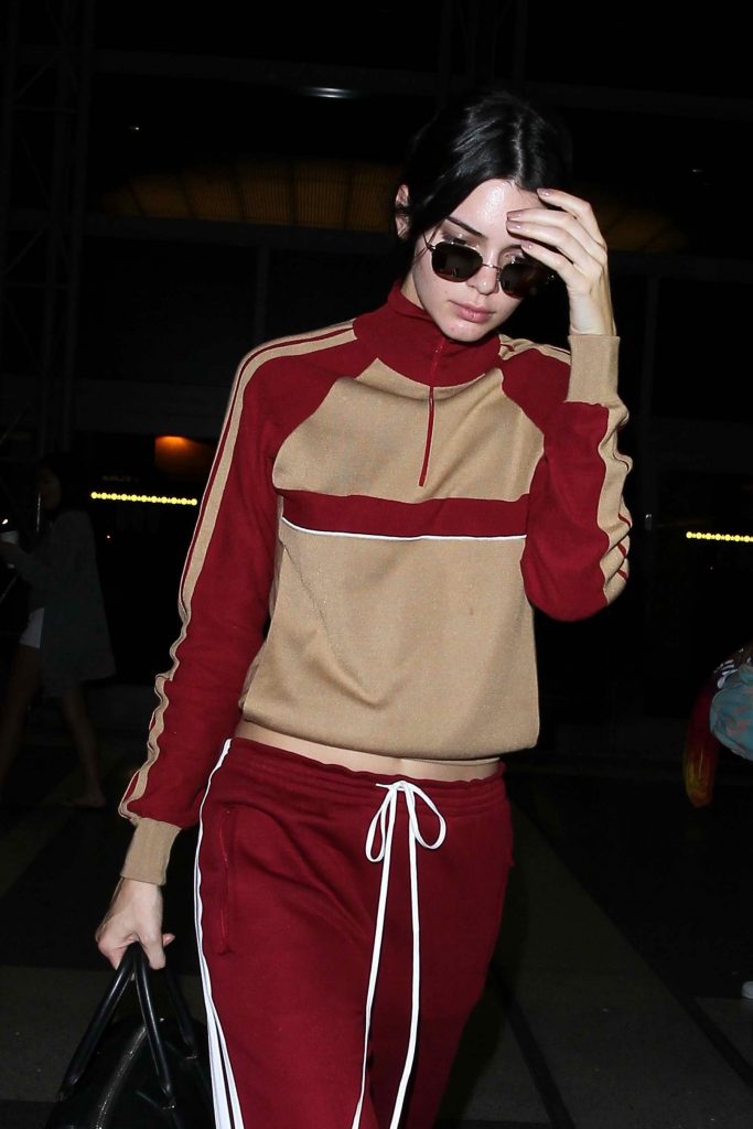 Kendall Jenner Leaves LAX Aairport After Weekend at Coachella-1