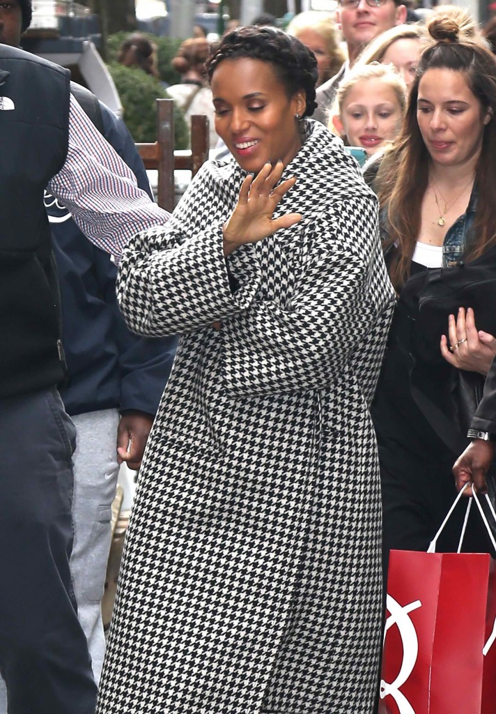 Kerry Washington Arrives at The Today Show NBC Studios in New York City-3