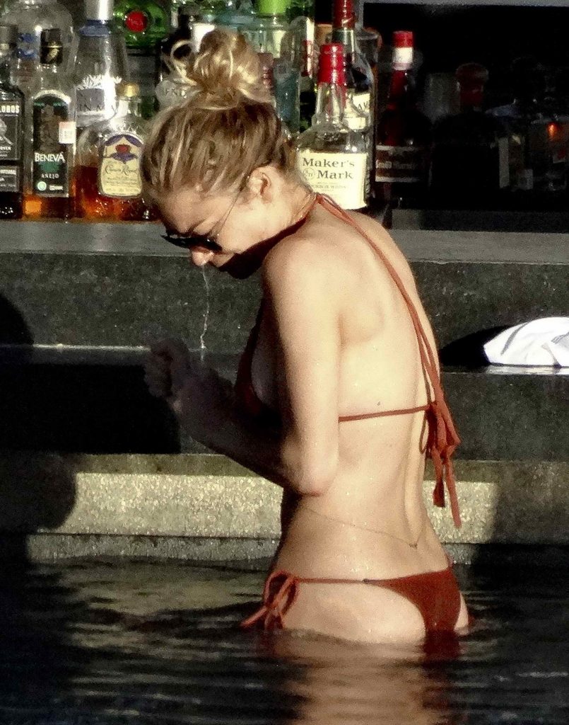 LeAnn Rimes in Bikini at a Pool in Cabo San Lucas-2