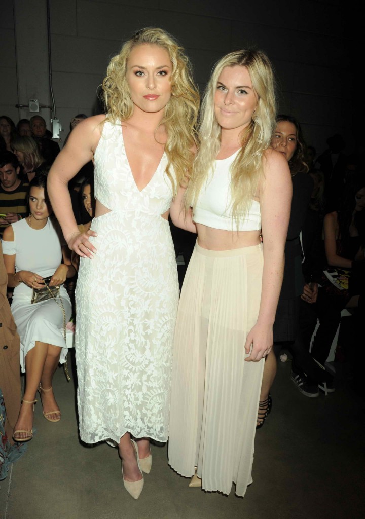 Lindsey Vonn at Alice + Olivia by Stacey Bendet and Neiman Marcus See-Now-Buy-Now Runway Show in LA-2