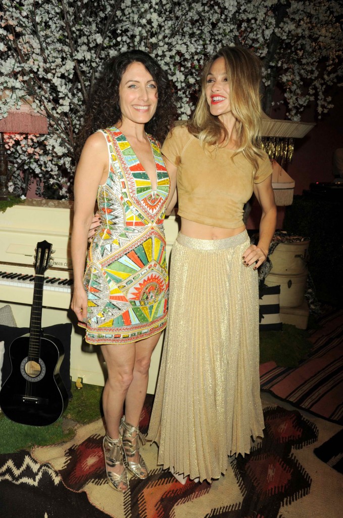 Lisa Edelstein at Alice + Olivia by Stacey Bendet and Neiman Marcus See-Now-Buy-Now Runway Show in LA-3
