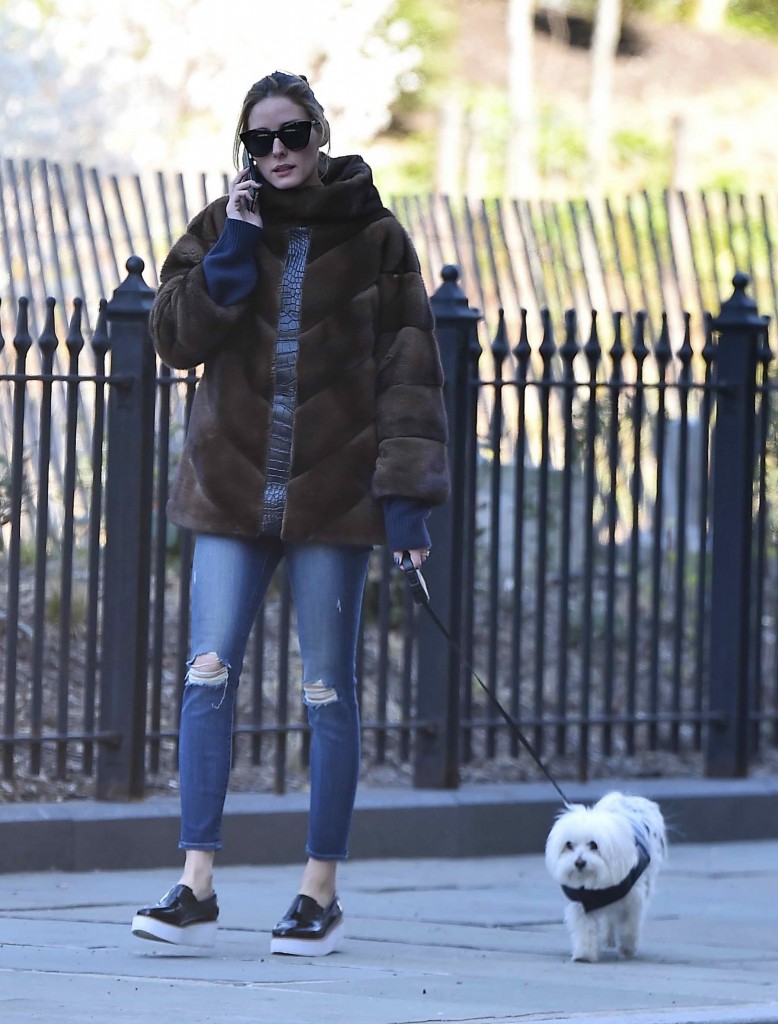 Olivia Palermo Was Spotted Out in New York-2
