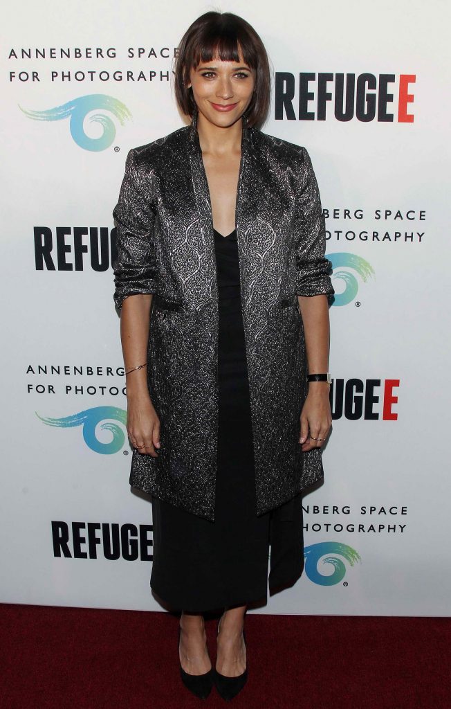 Rashida Jones at the REFUGEE Exhibit Opening in Los Angeles-2
