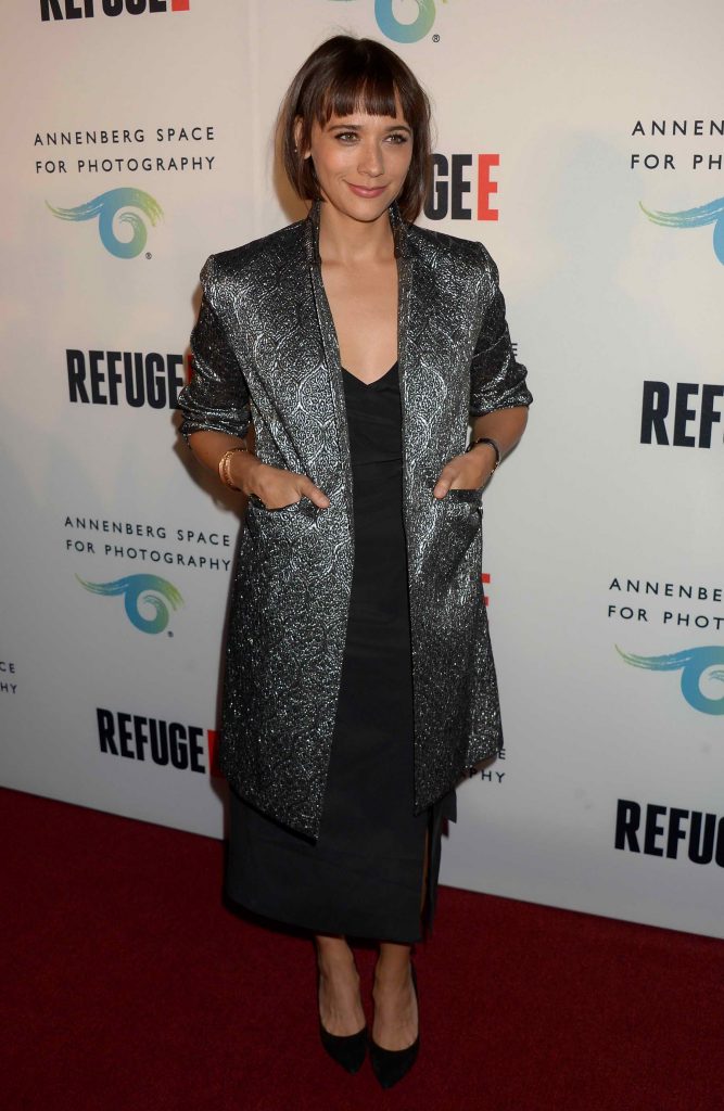 Rashida Jones at the REFUGEE Exhibit Opening in Los Angeles-3