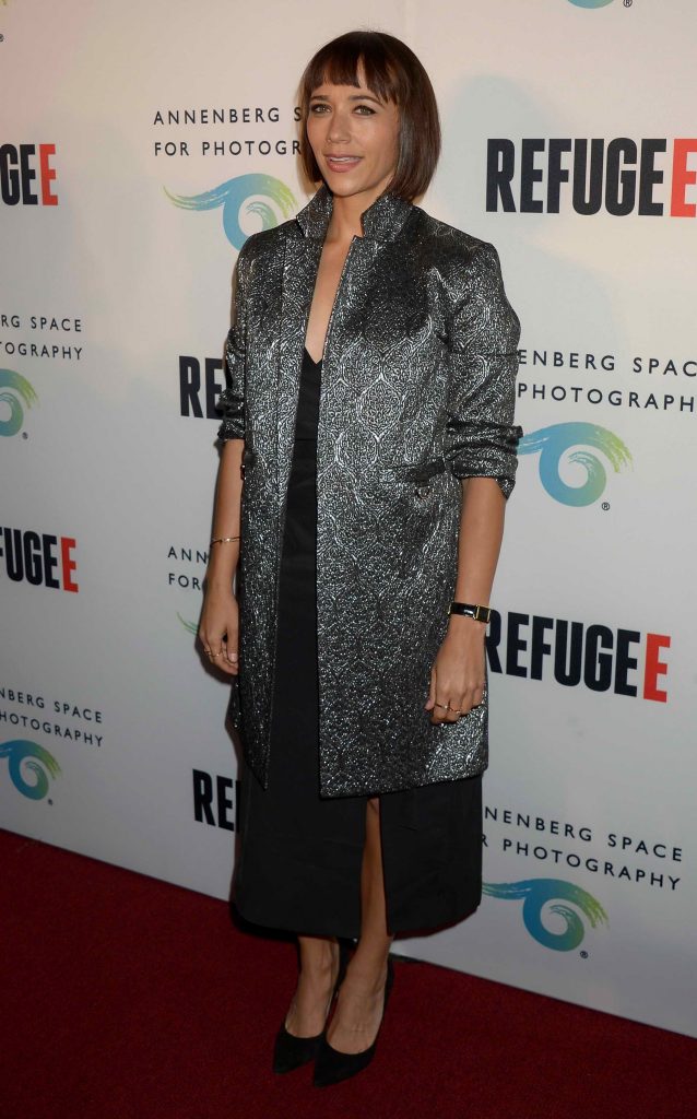 Rashida Jones at the REFUGEE Exhibit Opening in Los Angeles-4