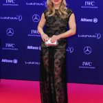 Regina Halmich at the Laureus World Sports Awards at Messe in Berlin