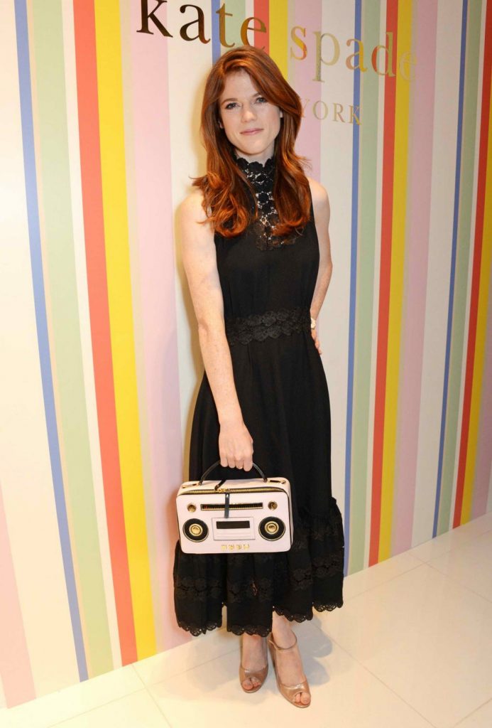 Rose Leslie at the Kate Spade New York Store Opening Party in London-3