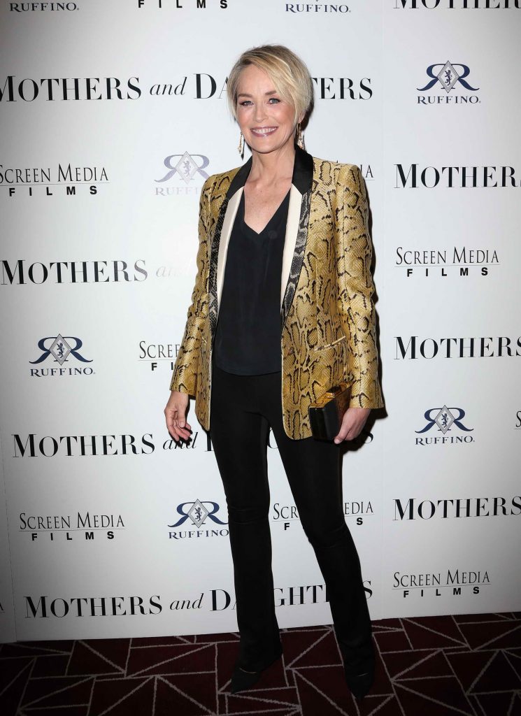 Sharon Stone at the Los Angeles Mothers and Daughters Premiere-2