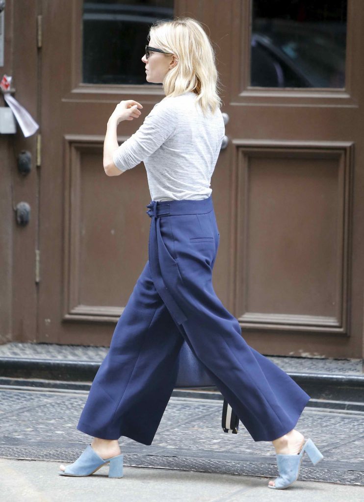 Sienna Miller Walking in Soho-5