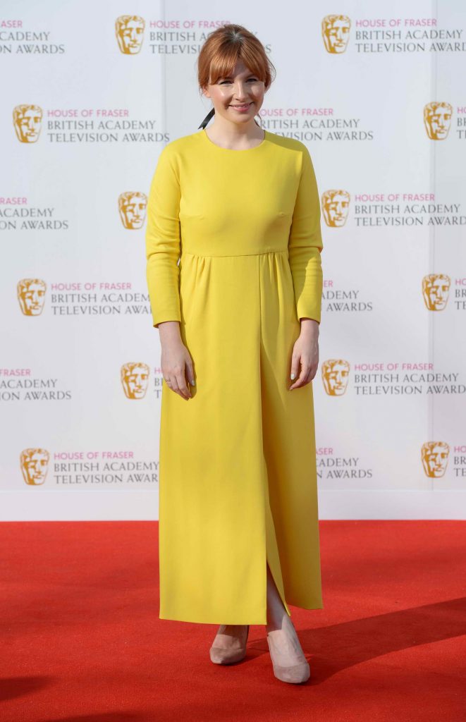 Alice Levine at The House of Fraser BAFTA 2016 at Royal Festival Hall in London-2