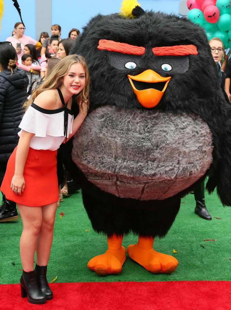 Brec Bassinger at the Angry Birds Premiere in Westwood-2