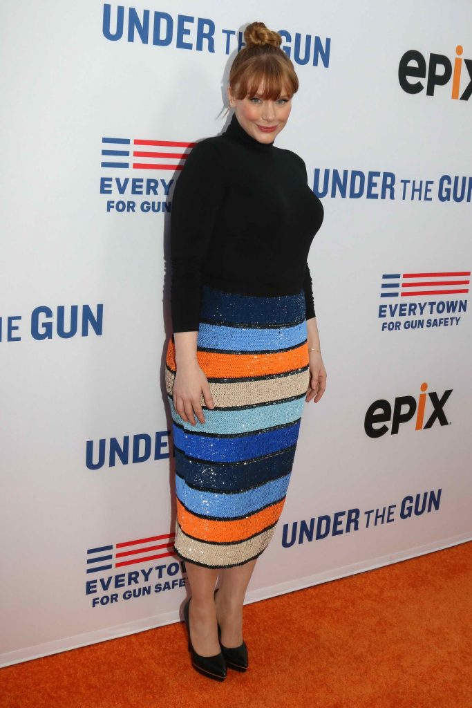 Bryce Dallas Howard at the Under The Gun Premiere in Beverly Hills-3