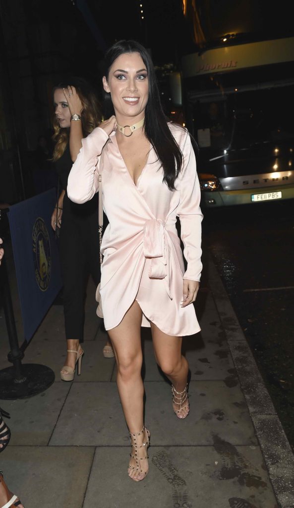 Cally Jane Beech Leaves a Panacea Nightclub in Manchester-3