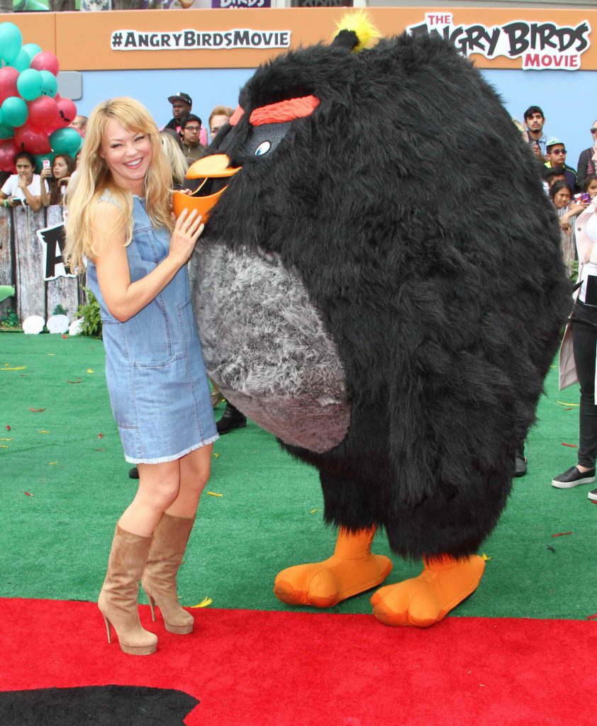 Charlotte Ross at the Angry Birds Premiere in Westwood-2
