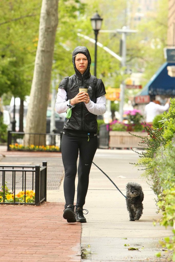 Claire Danes Was Strolling With Her Dog in Soho-1